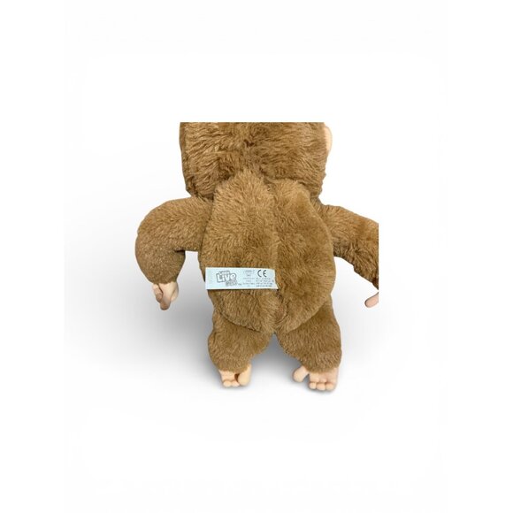 Little Live Pets Brown Plush Monkey Interactive Toy - Picture 2 of 6